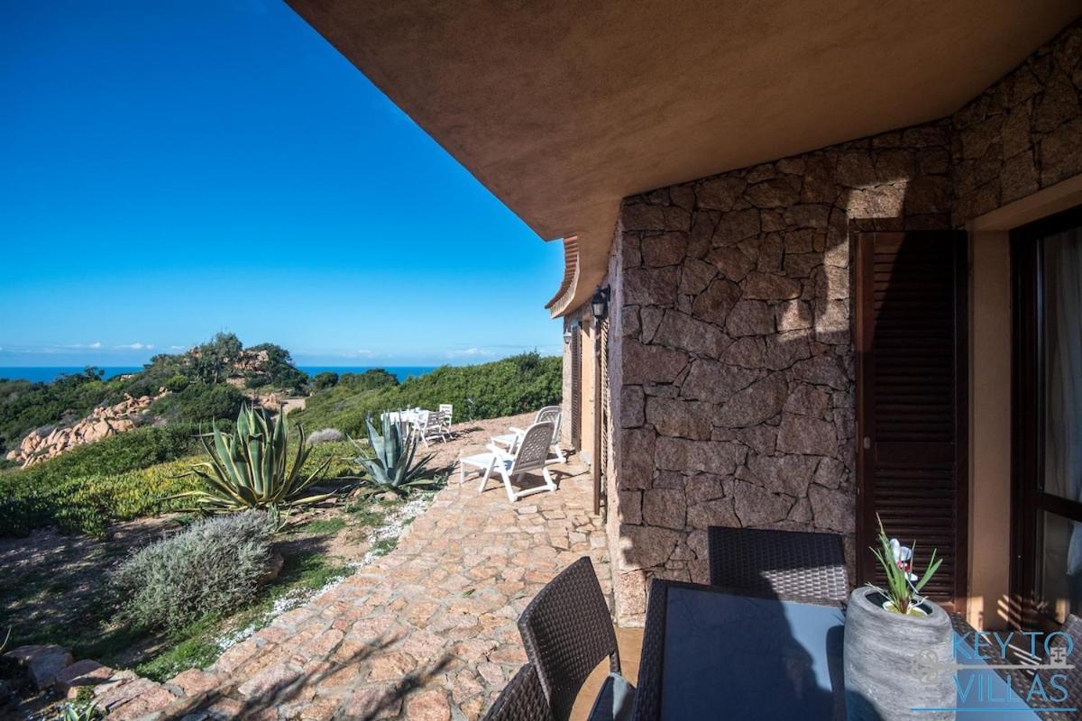 Villa Vista Costa Paradiso Esterno foto