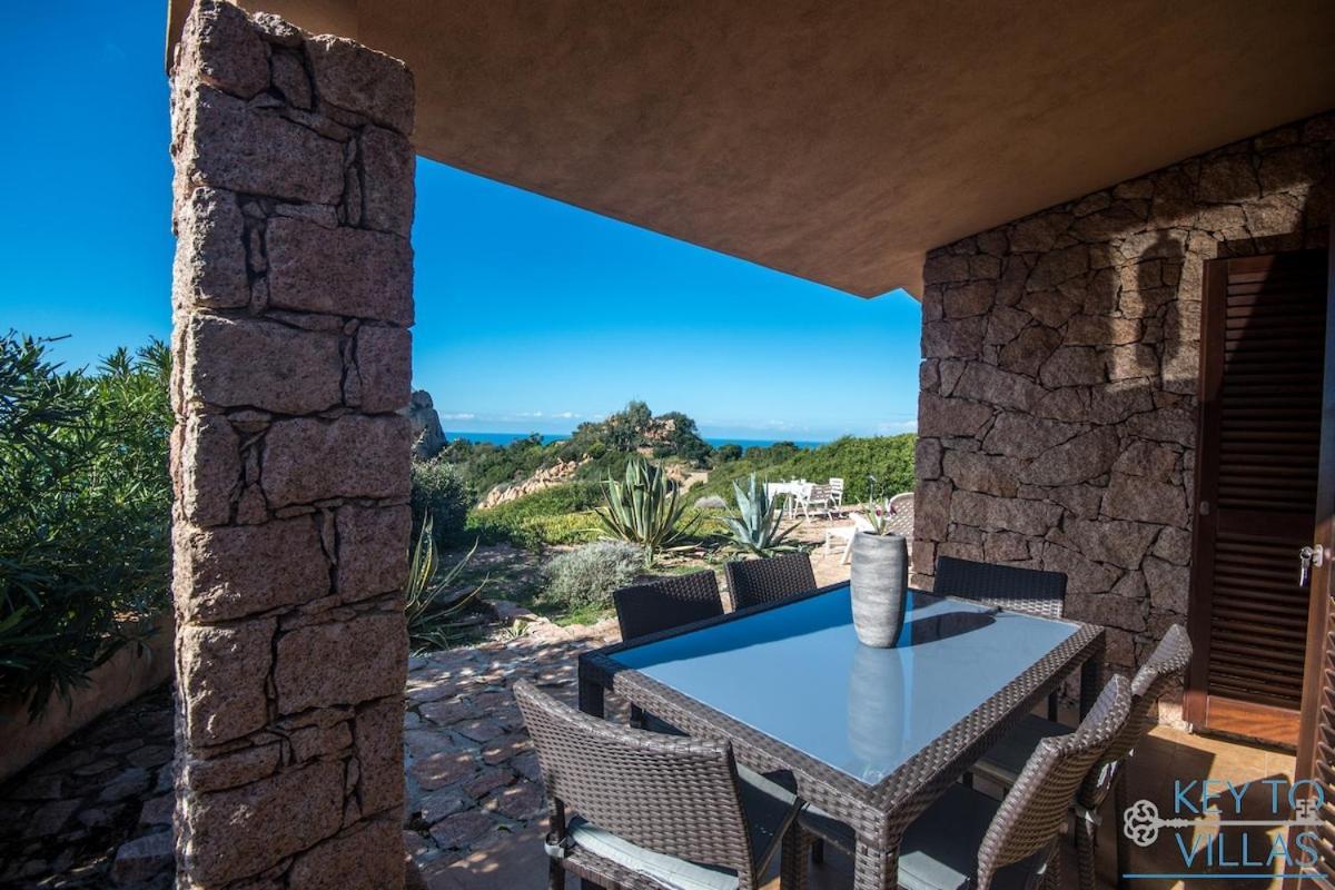 Villa Vista Costa Paradiso Esterno foto